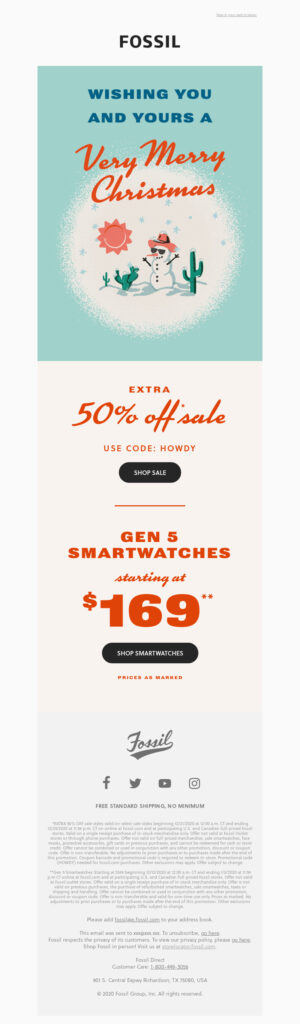 Fossil personalization.