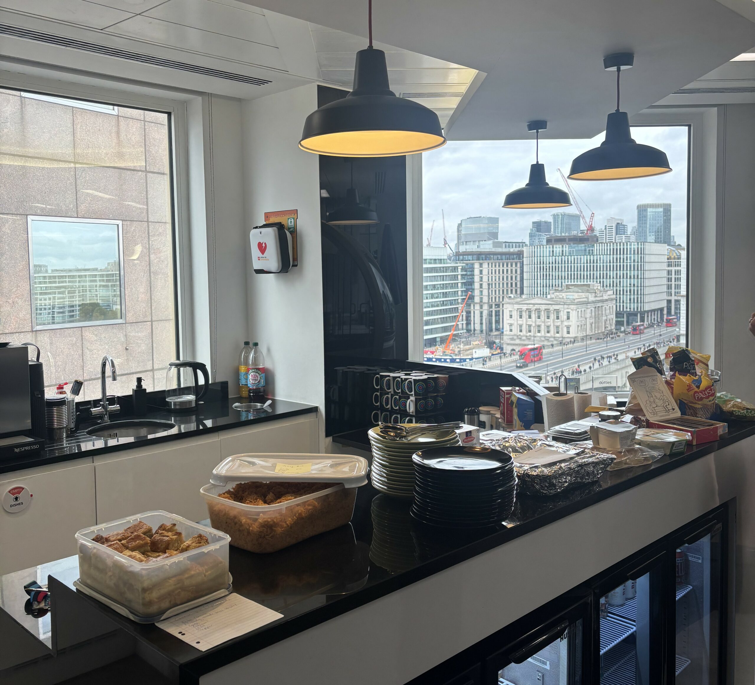 Global Food Day at the London Bridge Dotdigital office.