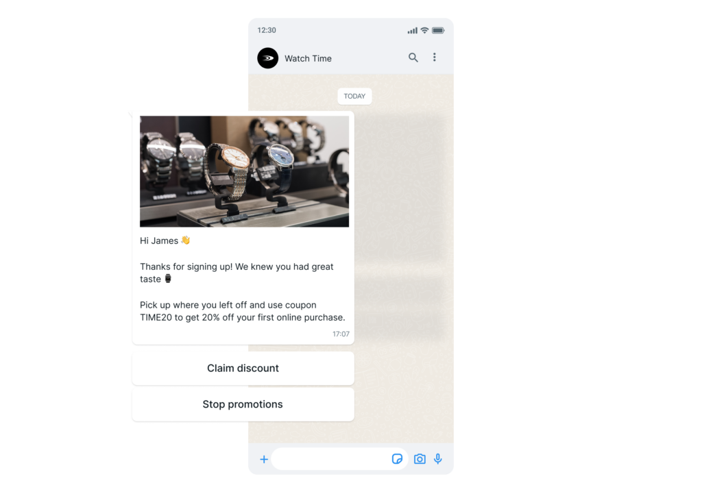 WhatsApp mockup 7