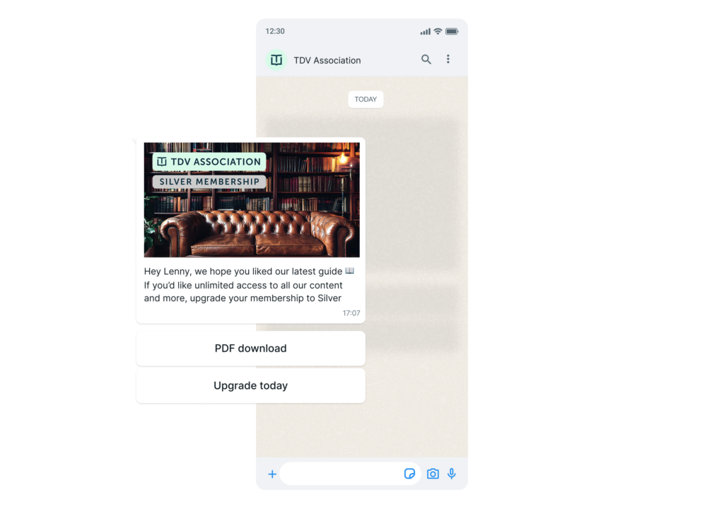 WhatsApp mockup 3
